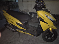 Yellow Honda Grazia