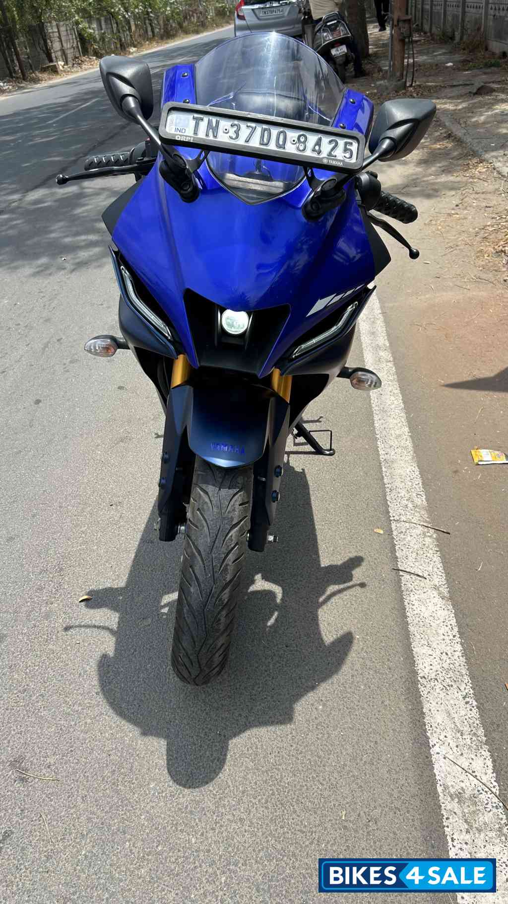 Racing Blue Yamaha R15 V4 Racing Blue Yamaha R15 V4