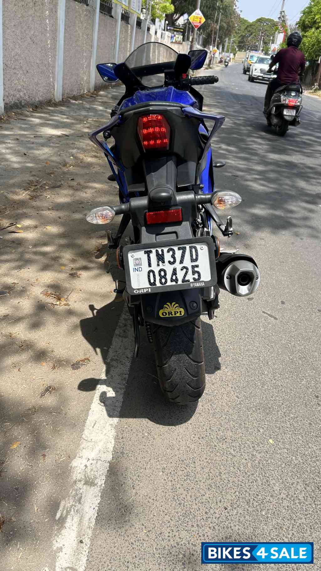 Racing Blue Yamaha R15 V4 Racing Blue Yamaha R15 V4