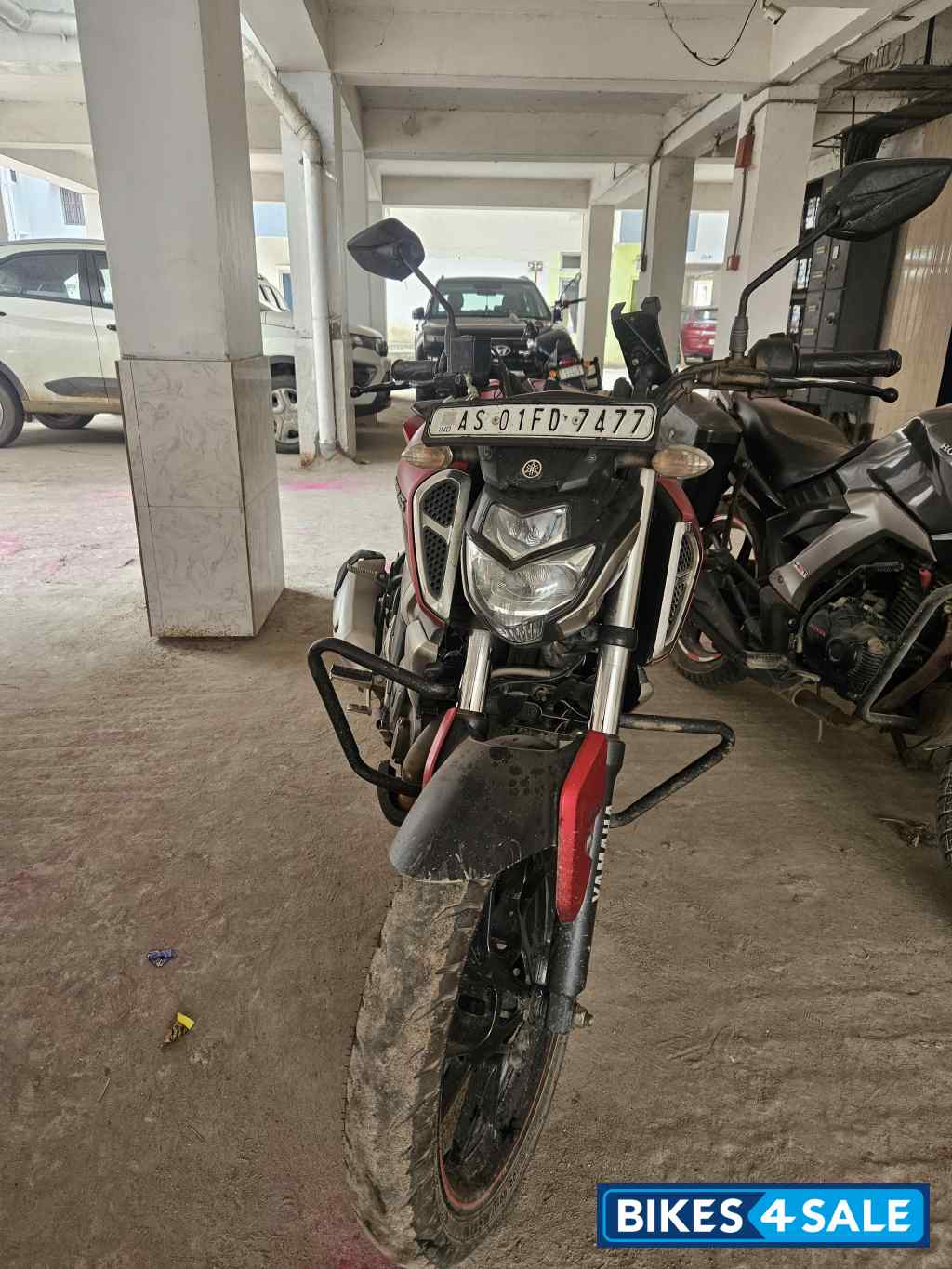 Matte Dul Red Metalic Yamaha FZ-S FI V3 BS6 Matte Dul Red Metalic Yamaha FZ-S FI V3 BS6