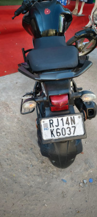 Black Yamaha FZ-S FI V3