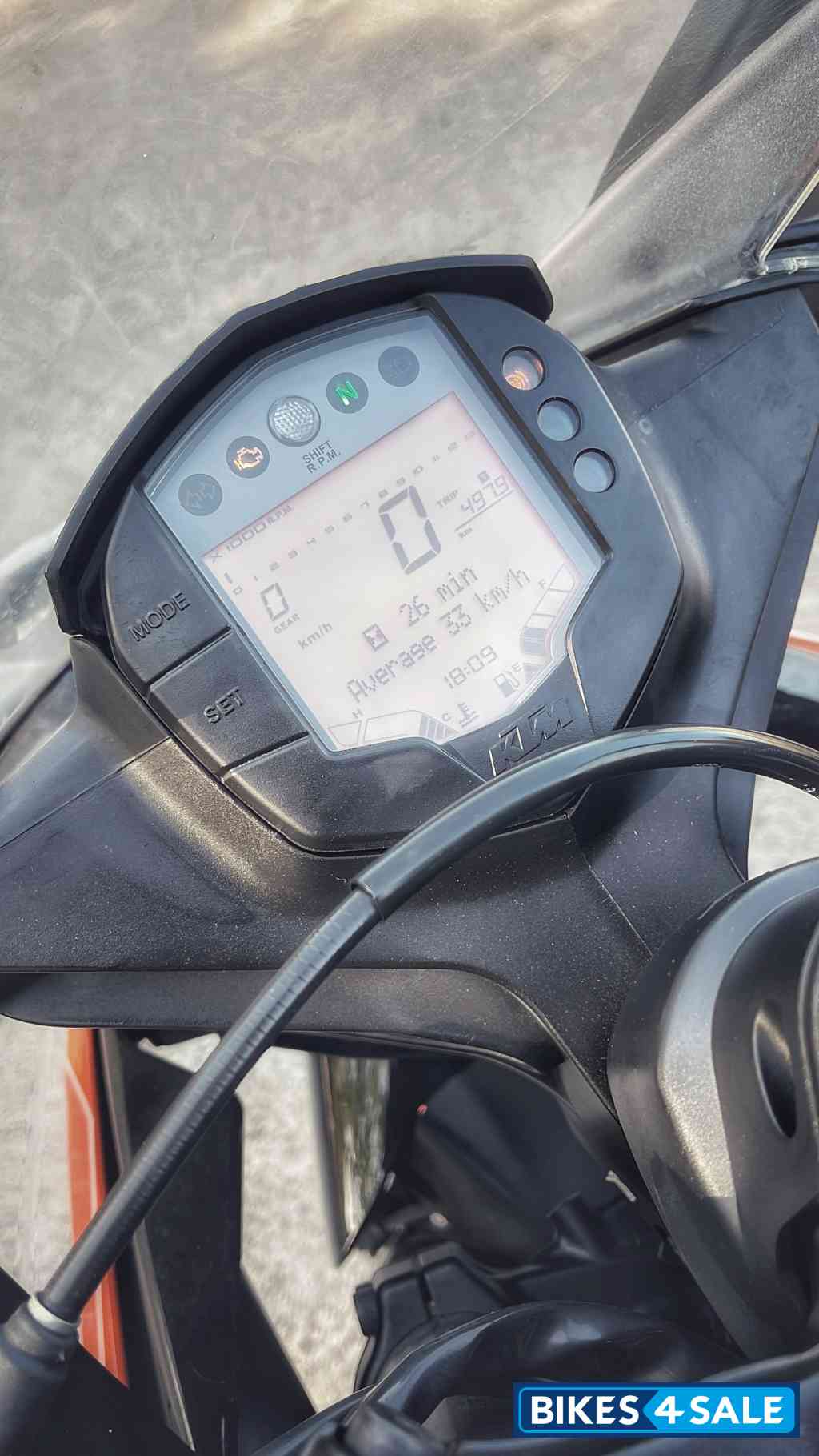 Electronic Orange KTM RC 125 Electronic Orange KTM RC 125