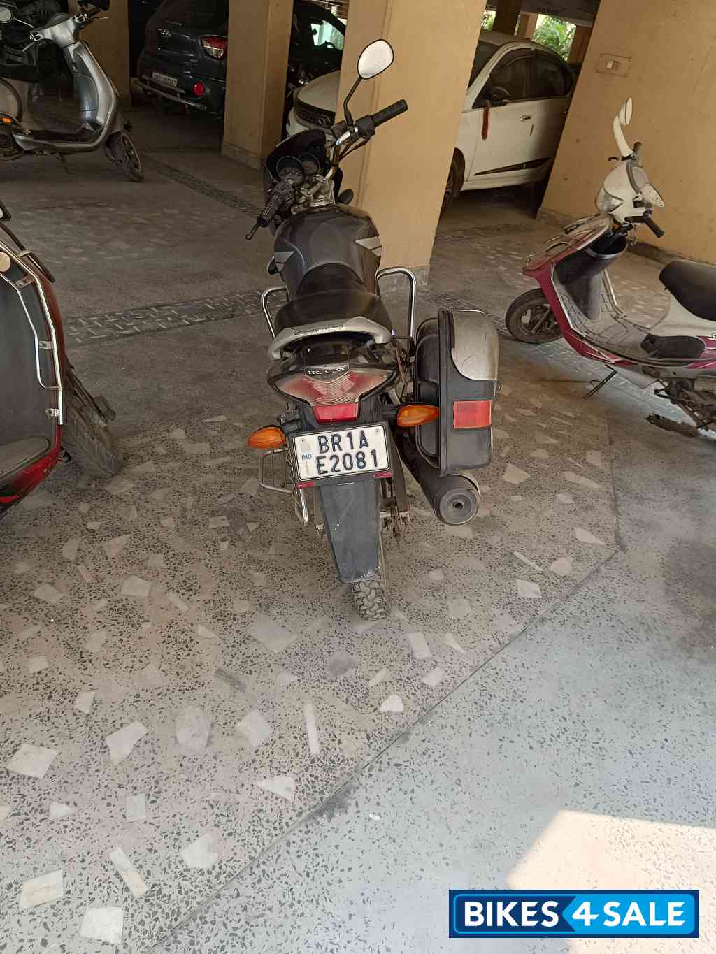 Steel Gray Honda Unicorn