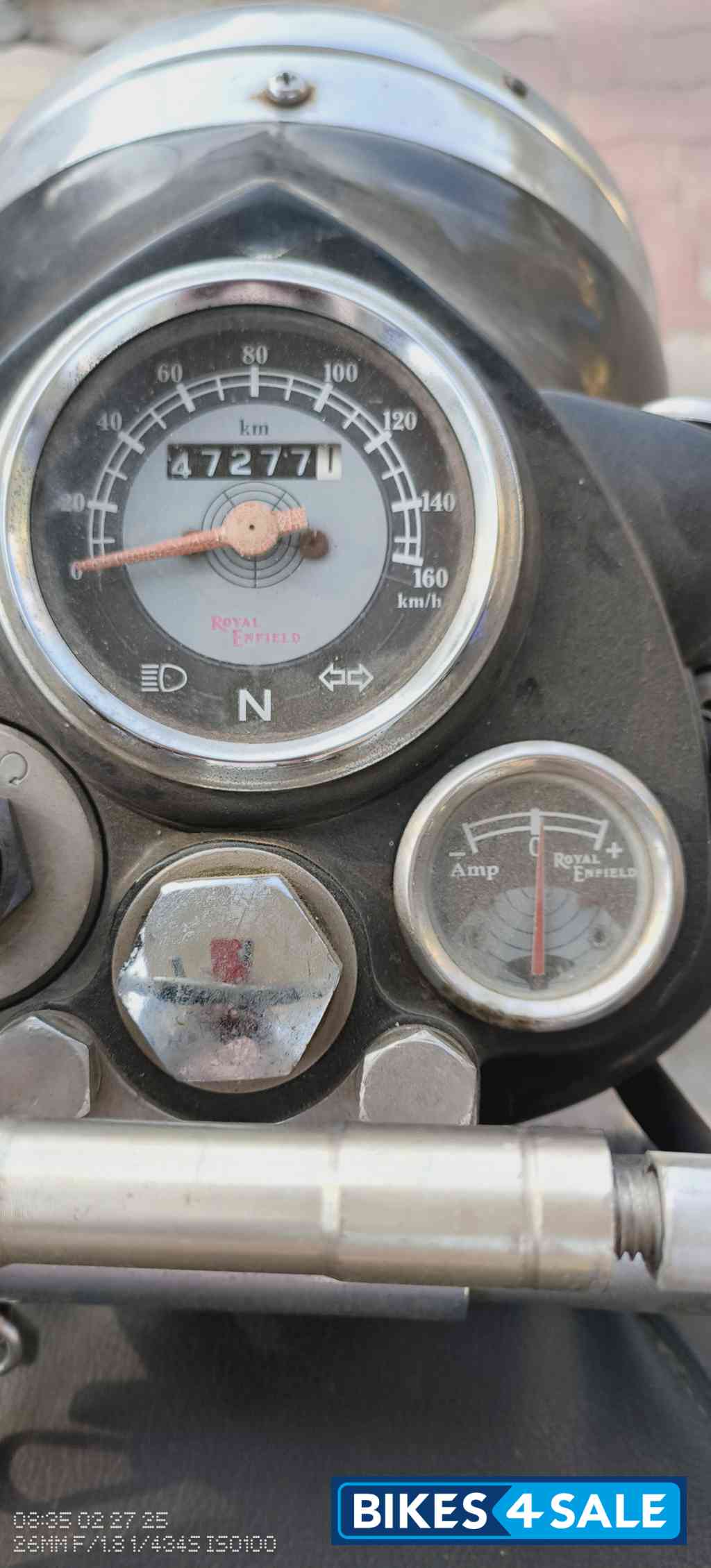 Black Royal Enfield Bullet Electra Twinspark