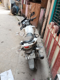 White TVS Apache RTR 180 ABS