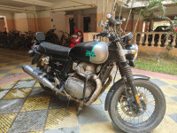 Downtown Drag Grey Royal Enfield Interceptor 650 Twin