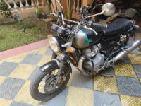 Downtown Drag Grey Royal Enfield Interceptor 650 Twin