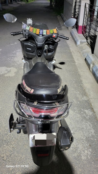 Matte Black Suzuki Burgman Street BS6