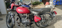 Red Royal Enfield Bullet Electra
