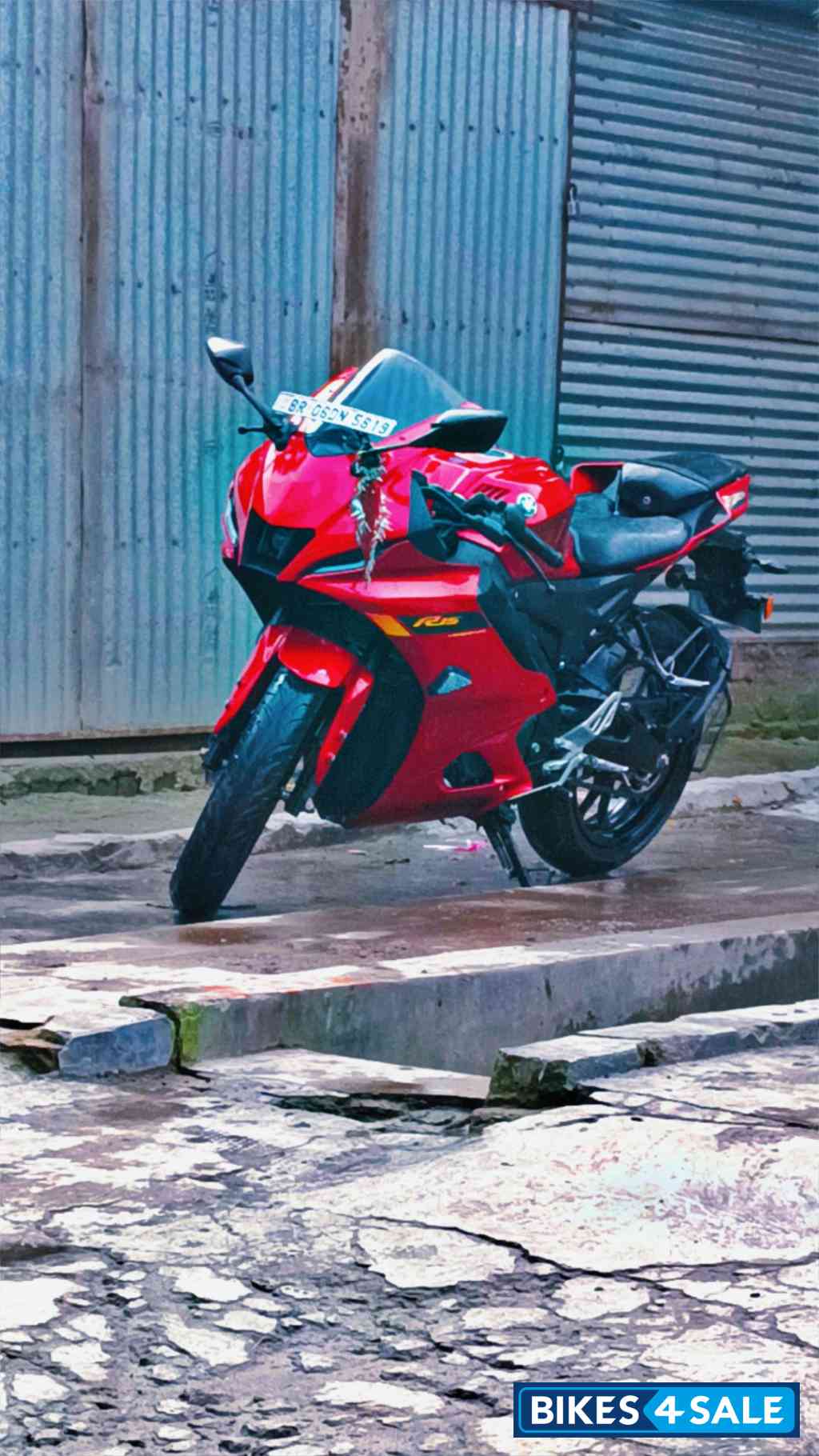 Metallic Red Yamaha R15 V4