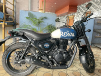 Rebel Blue Royal Enfield Hunter 350 Metro