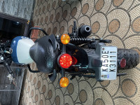 Rebel Blue Royal Enfield Hunter 350 Metro