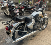 Silver Royal Enfield Classic 350