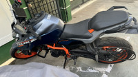 Atlantic Blue KTM Duke 390 2024