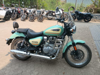 Aurora Green Royal Enfield Meteor 350 Aurora