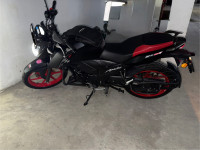 Matte Black TVS Apache RTR 160 4V BS6