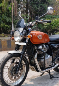 Orange Crush Royal Enfield Interceptor 650 Twin