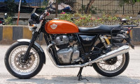 Orange Crush Royal Enfield Interceptor 650 Twin