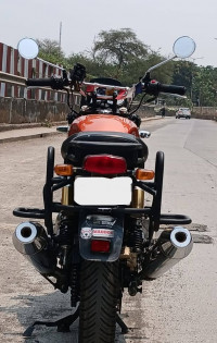 Orange Crush Royal Enfield Interceptor 650 Twin