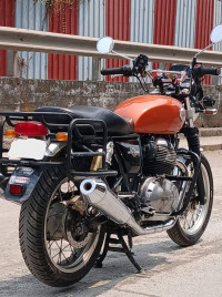 Orange Crush Royal Enfield Interceptor 650 Twin