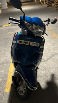 Blue Honda Activa 3G