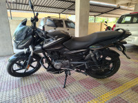 Black Silver Bajaj Pulsar 150 BS6