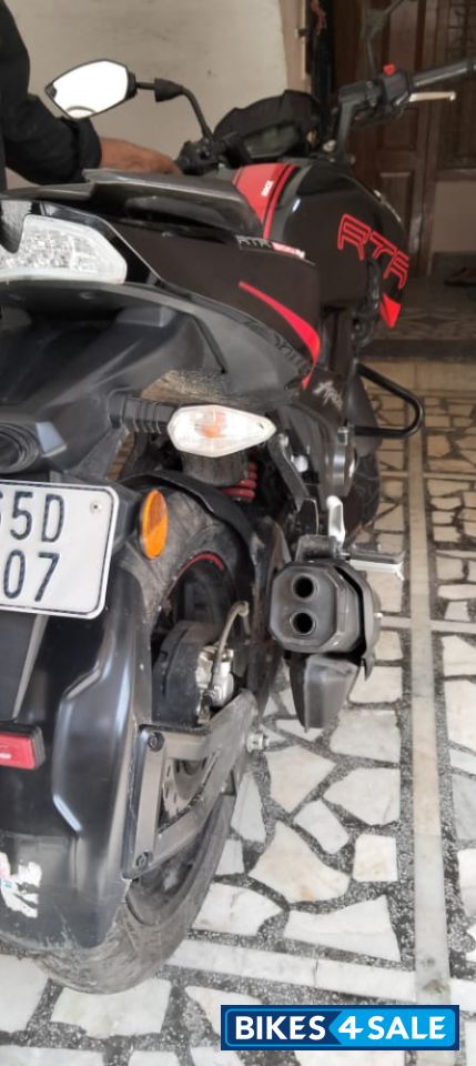 Black TVS Apache RTR 200 4V ABS Race Edition 2.0 Black TVS Apache RTR 200 4V ABS Race Edition 2.0