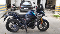 Blue Honda CB200X