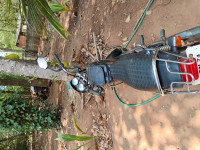 Black Orange Hero Splendor