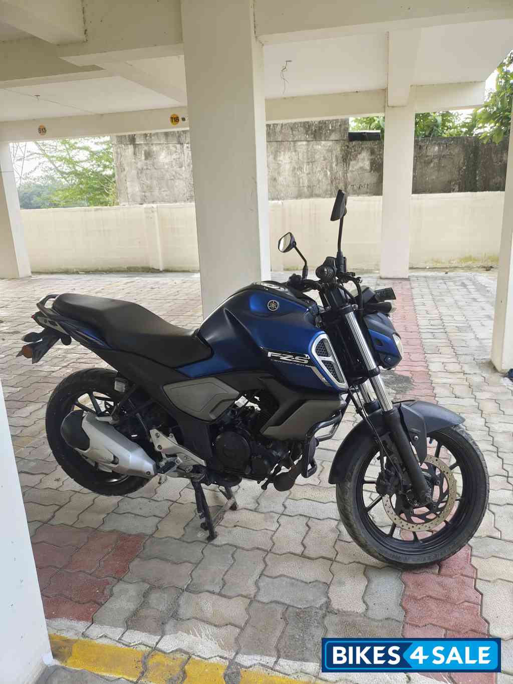 Mat Dark Purplish Yamaha FZ-S FI V3 BS6