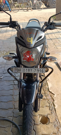 Black Honda CB Trigger