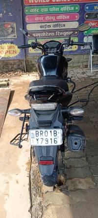 Black Honda CB Trigger