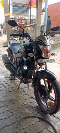 Black Honda CB Trigger