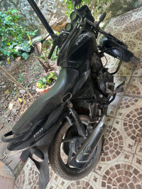 Black Bajaj Discover 150 S