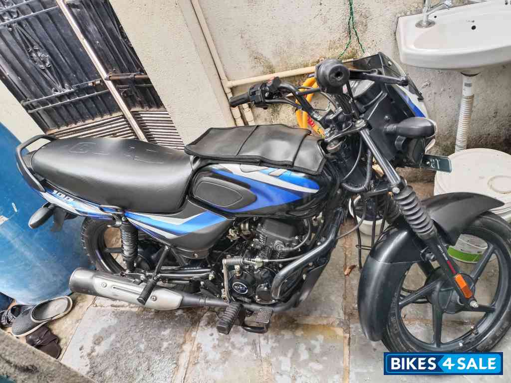 Black And Blue Bajaj CT 100