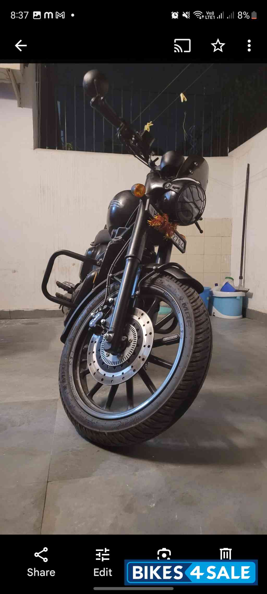 Jawa 42 Dual Channel ABS AllStar Black