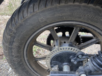 Grey Black Bajaj Avenger Street 160 BS6