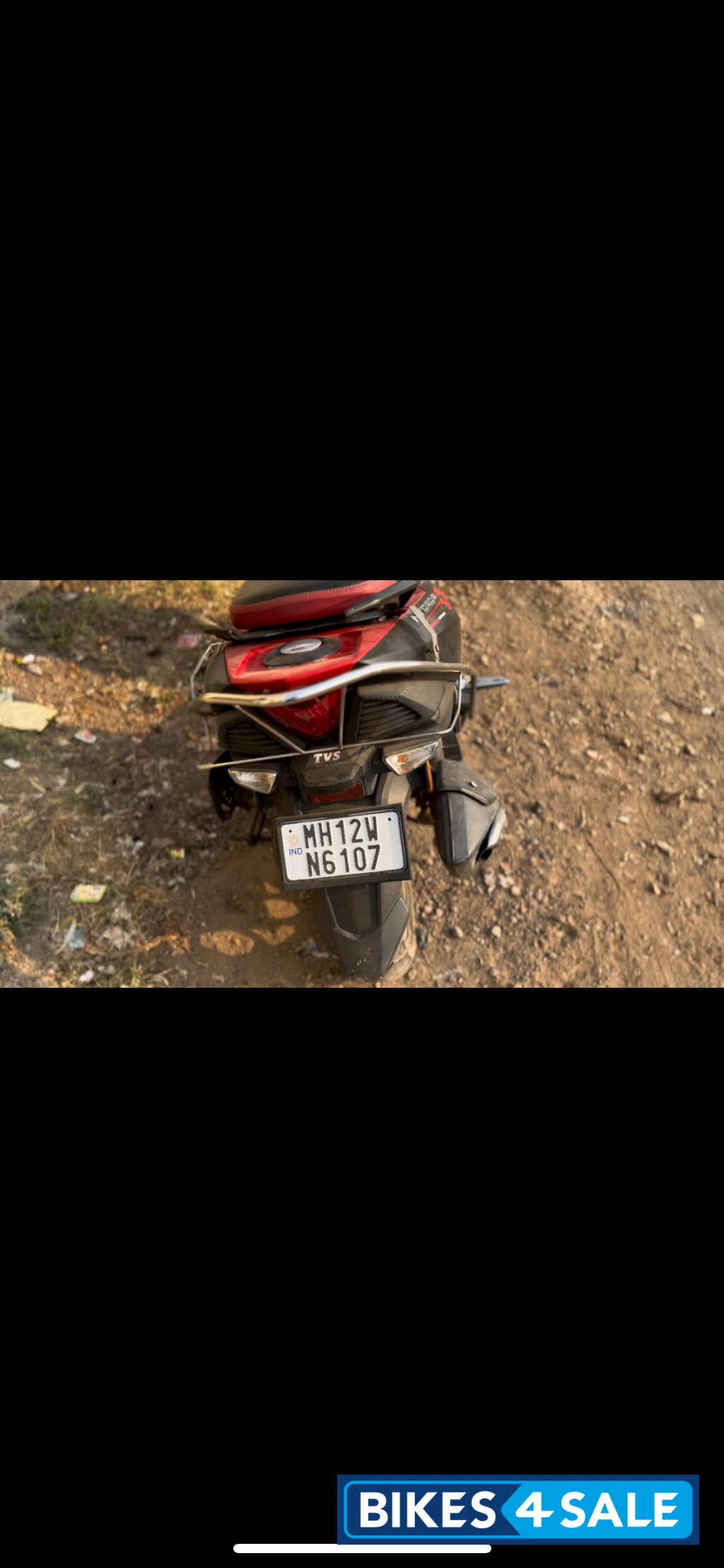 Red & Black TVS NTORQ 125 Race Edition BS6