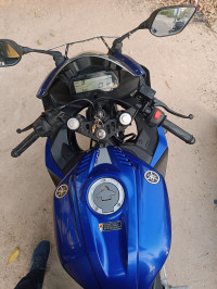 Blue Yamaha YZF R15 V3