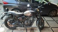 Grey Royal Enfield Hunter 350 Metro