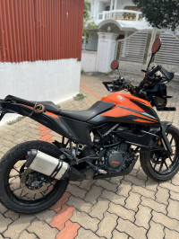 Black And Orange KTM 390 Adventure