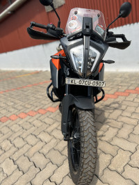 Black And Orange KTM 390 Adventure