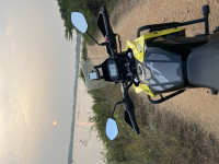 Yellow Suzuki V-Strom 250
