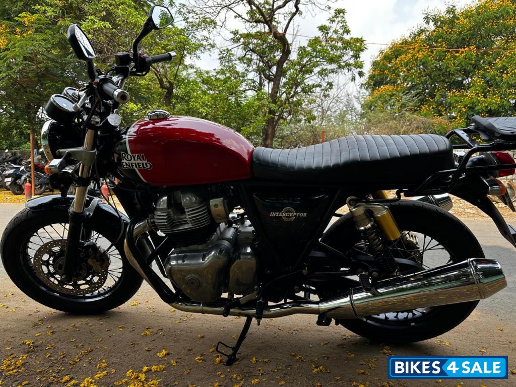 Ravishing Red Royal Enfield Interceptor 650 Twin