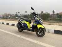 Neon-blue TVS NTORQ 125 XT
