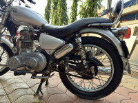 Silver Royal Enfield Thunderbird 350