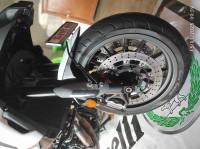 White Benelli TRK 502 BS6