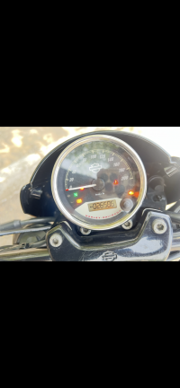 Black Harley Davidson Street Rod