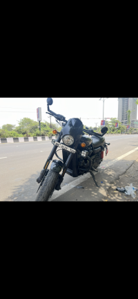 Black Harley Davidson Street Rod