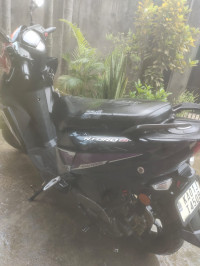 Black TVS NTORQ Super Squad Edition